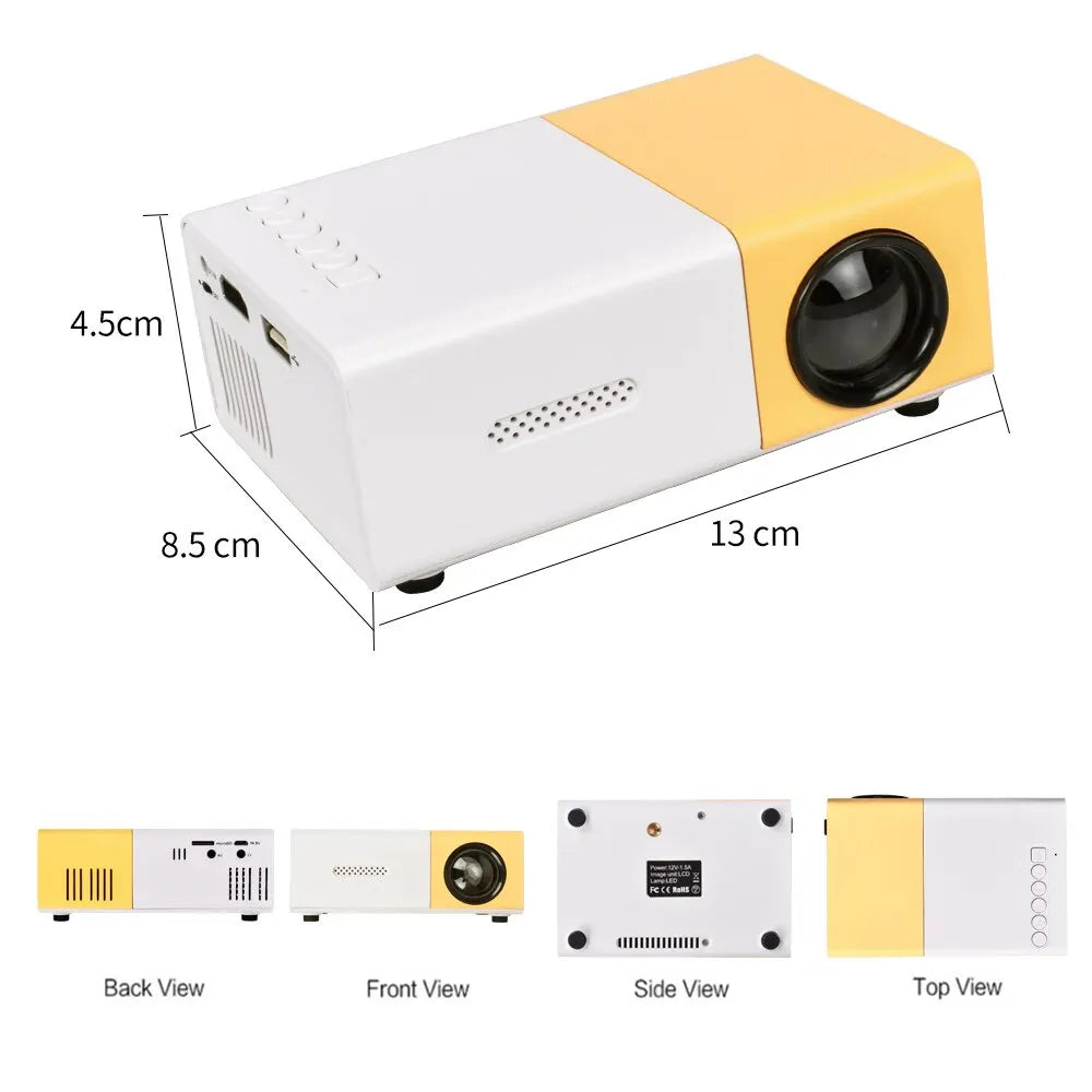 Mini LED Projector Upgraded Version